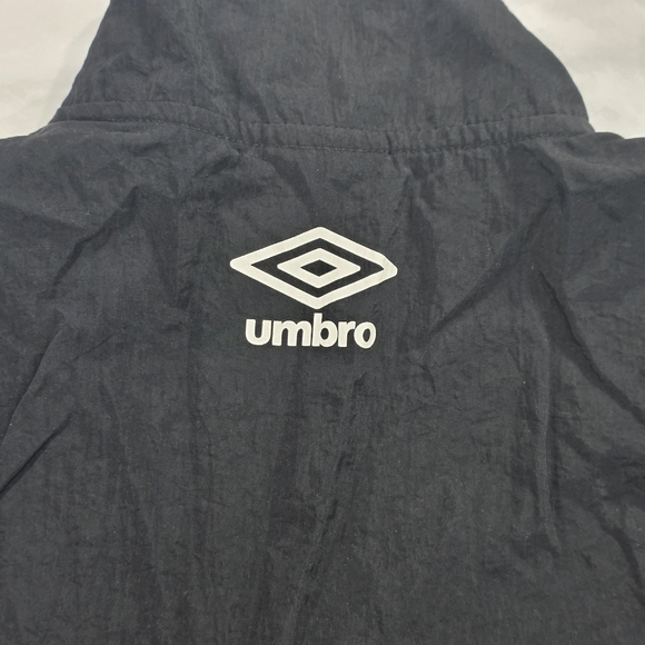 Umbro Premier Reflective Lightweight Quarter Zip Training Pullover Jacket. S - Picture 2 of 12